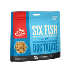 Orijen Six Fish Freeze Dried Treat for Dogs | Sunflower Pet Supplies